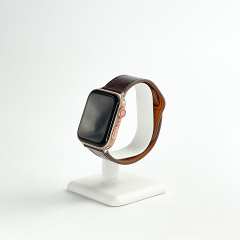 Кожаный ремешок Leather Rivet Clasp для Apple Watch 38/40/41mm Burgundy
